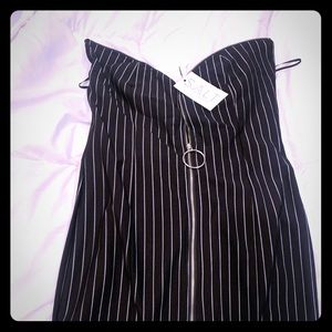 Adorable stripped halter dress - brand new!